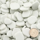 Sweetie White Gloss Floret Glass Mosaic Tiles