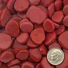 Sweetie Deep Red Gloss Floret Glass Mosaic Tiles
