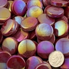 Penny Rounds - SRL-16 Iridized Deep Red