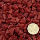 Sweetie Triangles STR16 Deep Red - Glass Tile