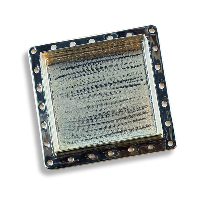 Medium Square Perforated Bezel