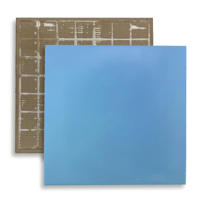Nova Glazed Porcelain - 5515 Caribbean Island Blue 8 x 8