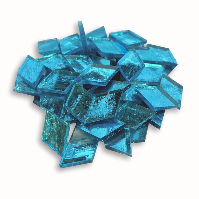 Diamond Blue Sky Mirror Tile 