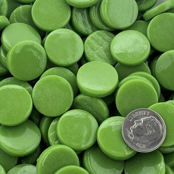 Kismet 18mm Penny Rounds ~ KPR11 Kiwi