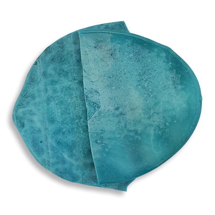 Mexican Smalti Tortillas - Ocean