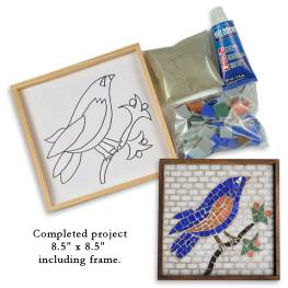 Make it Mosaic Kit - Blue Bird