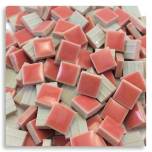 252 Medium Cranberry, Tiny Tile, Micro mosaic, tiny ceramic tile, High fired Porcelain, Mini tile, Micro collection