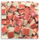 253 Cranberry.,  Tiny Tile, Micro mosaic, tiny ceramic tile, High fired Porcelain, Mini tile, Micro collection