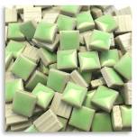 Tiny Tile, Micro mosaic, tiny ceramic tile, High fired Porcelain, Mini tile, Micro collection, Light Lime tile