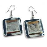 Lipped Square Earring Bezels