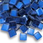 glitter tile, tiny glass tile, glitter babies, Mini tile,  mosaic, 708, sapphire, Mosaic