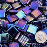 Kismet Iridized 15mm ~ K1S71 Prussian Blue