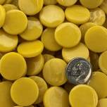 Kismet 18mm Penny Rounds ~ KP32 Mustard