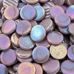 Kismet 18mm Iridized Penny Rounds ~ KPRL53 Lavender