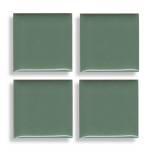 Basics  P-61 Medium Green Mosaic ceramic  tile  1 Inch