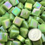 Sweetie Gloss SGL47 Iridized Lime - Iridized Glass Tile