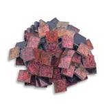 Red Sparkle Van Gogh Tile