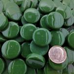 Sweetie Penny Rounds SR44-Green Glass Mosaic